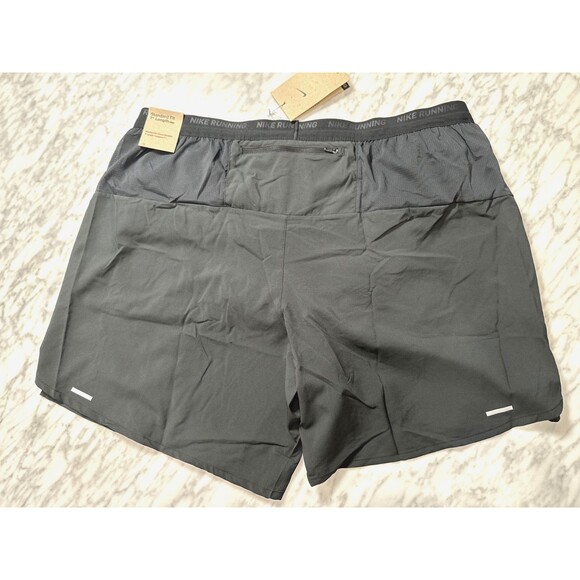 Nike Dri-Fit 7" Stride Running racing Shorts Mens XXL Black DM4761-010 NEW - Picture 8 of 8